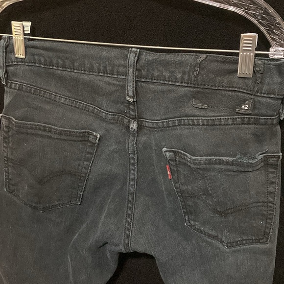 Men’s ripped Jeans | Black ripped Jeans | Men’s Jeans | Levi’s | Men’s Levi’s - Picture 3 of 10